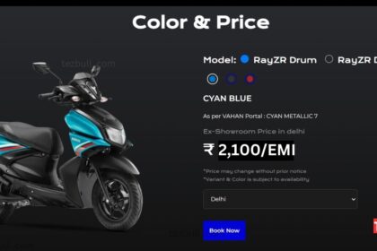 Game Changer Scooter: Yamaha RayZR 125 Fi Hybrid Only Cost ₹2,303 EMI See Details