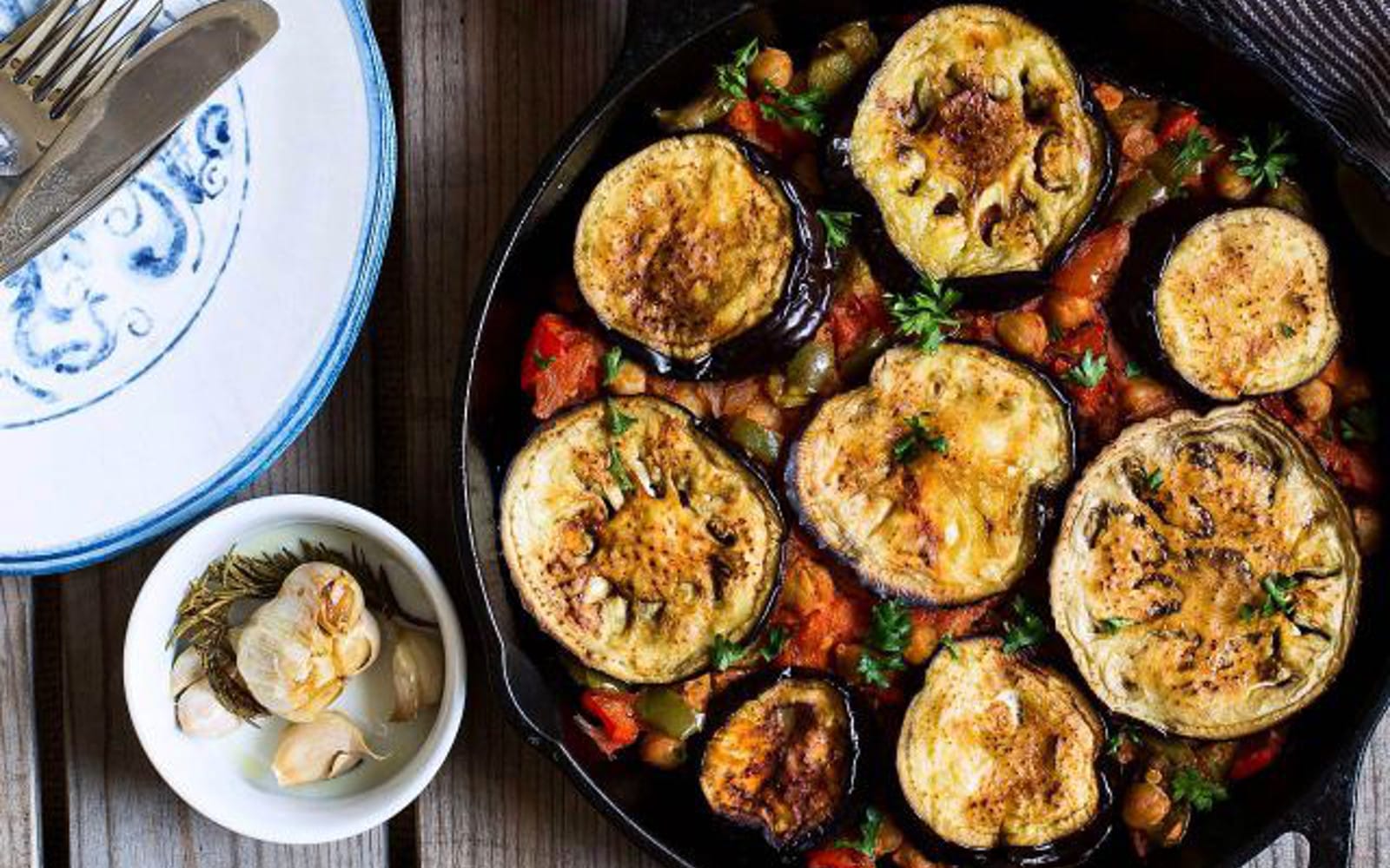 Chickpea and Eggplant Moussaka [Vegan, Gluten-Free] – One Green Planet