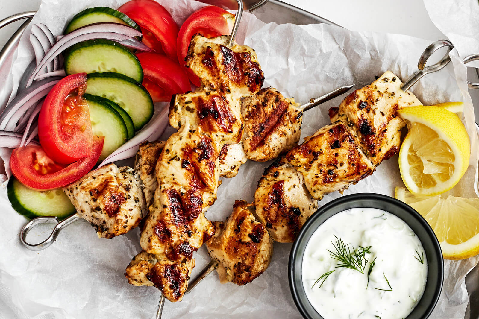 Greek Chicken Souvlaki